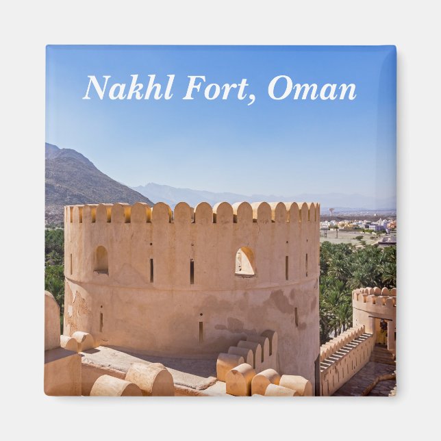 Nakhl Fort, Oman Magnet (Front)