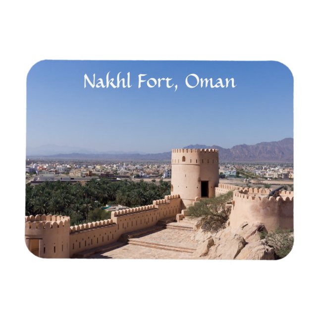 Nakhl Fort, Oman Magnet (Horizontal)