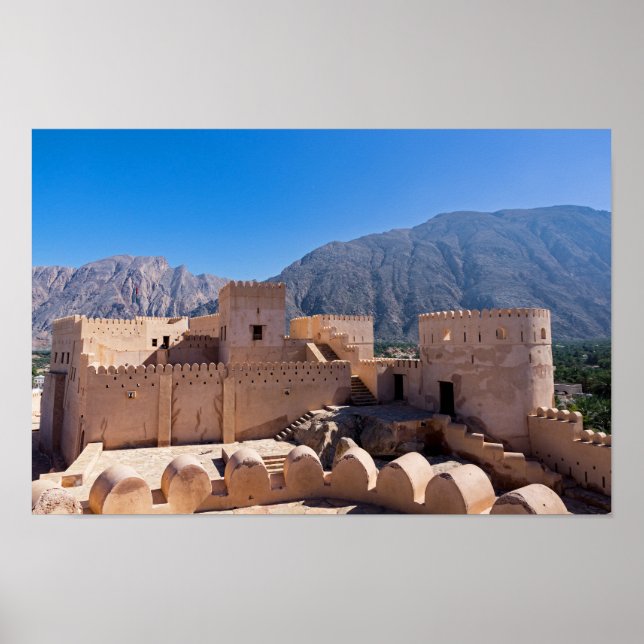 Nakhl Fort, Oman Poster (Front)