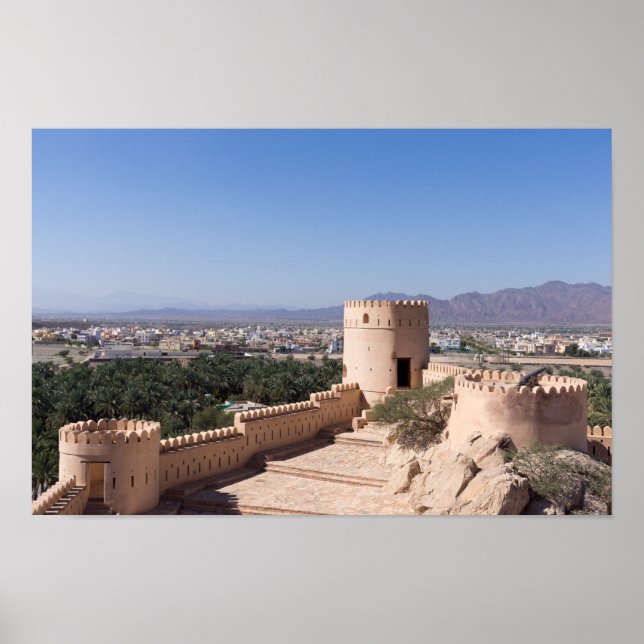 Nakhl Fort, Oman Poster (Front)