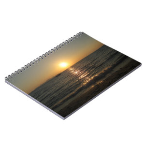 Naklua Beach Sunset .. Pattaya, Chonburi, Thailand Notebook