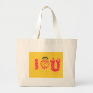Nakupenda - I Love U Swahili Word Text Meaning Art Large Tote Bag