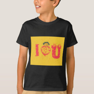 Nakupenda - I Love U Swahili Word Text Meaning Art T-Shirt
