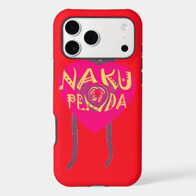 Nakupenda Love Art – Swahili Heart Design Case-Mate iPhone Case (Back)