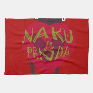 Nakupenda Sana Art Print Swahili Design Towel