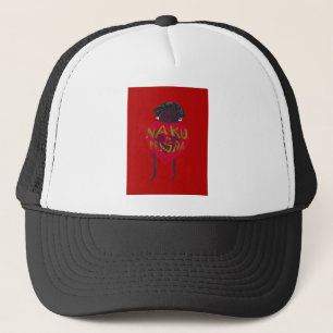 Nakupenda Sana Art Print Swahili Design Trucker Hat