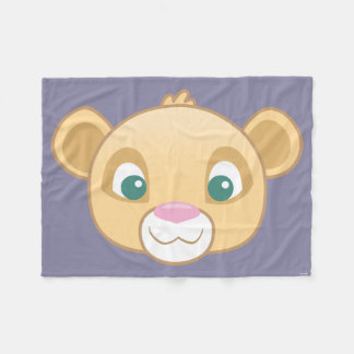 Nala Emoji Fleece Blanket