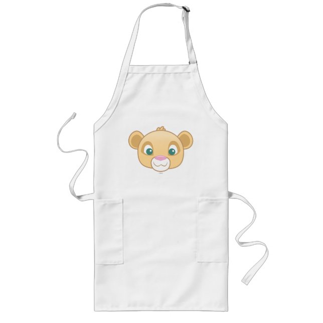 Nala Emoji Long Apron (Front)