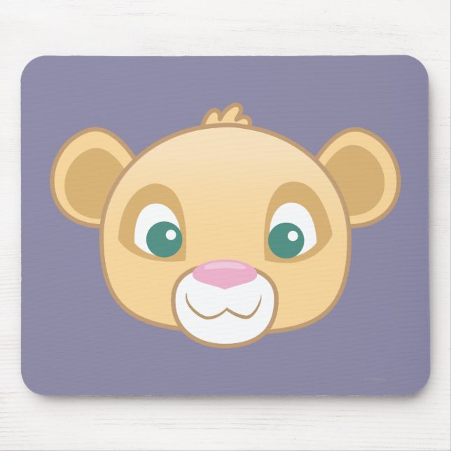 Nala Emoji Mouse Pad (Front)