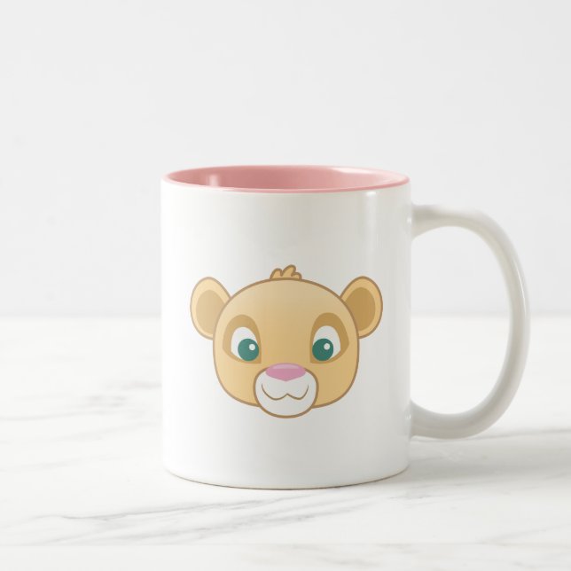 Nala Emoji Two-Tone Coffee Mug (Right)