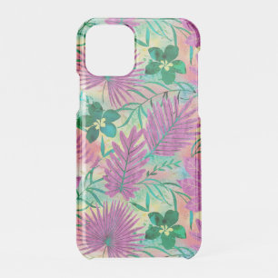 Nalani Hawaiian Tropical Garden Fuchsia iPhone 11 Pro Case