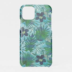 Nalani Hawaiian Tropical Garden Teal iPhone 11 Pro Case