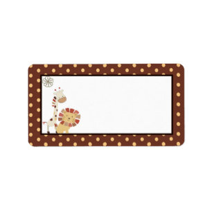 Nali Jungle Mailing Address Label