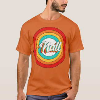 Nall Name Shirt Vintage Nall Circle