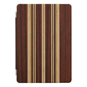 Nalu Lua Faux Koa Wood Surfboard iPad Smart Cover