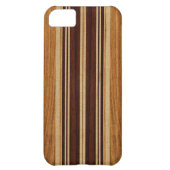 Nalu Lua Faux Koa Wood Surfboard iPhone 5 Cases (Back)