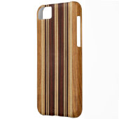 Nalu Lua Faux Koa Wood Surfboard iPhone 5 Cases (Back Left)