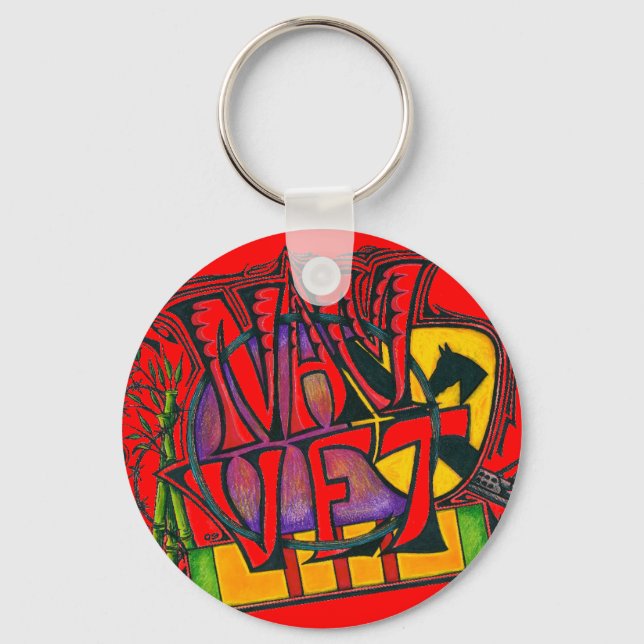 Nam Vet Keychain (Front)