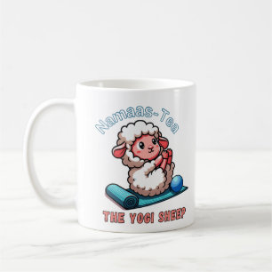 Namaastee, yogui sheep coffee mug