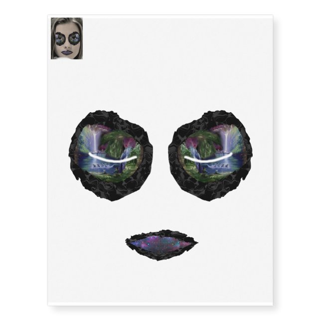 Namakukini - Fantasy Make up Kit Temporary Tattoos (Front)