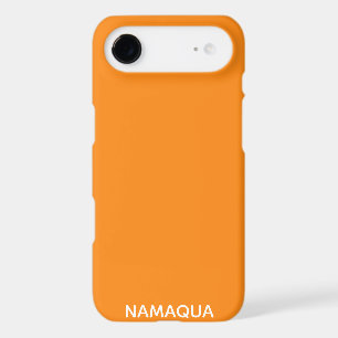 Namaqua orange color name iPhone 17 air case