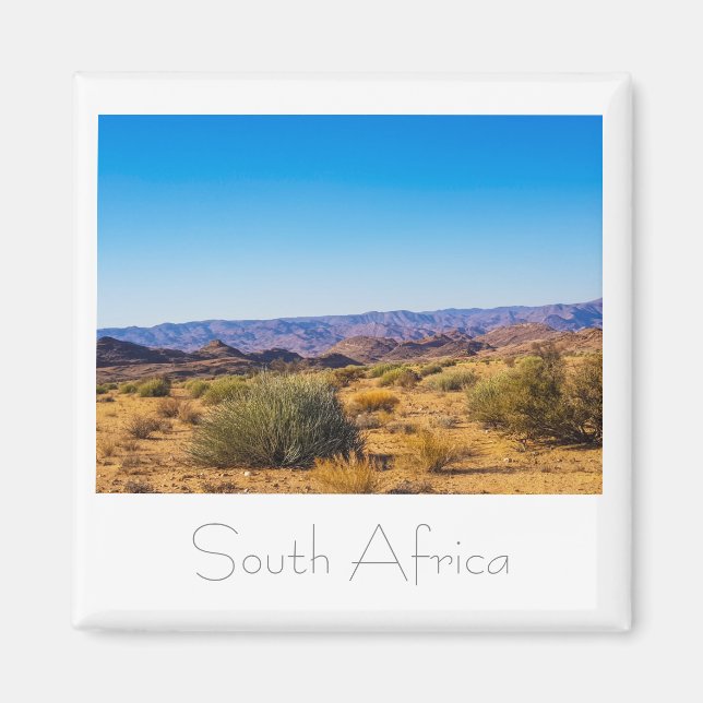 Namaqualand Nature View South Africa SA Magnet (Front)