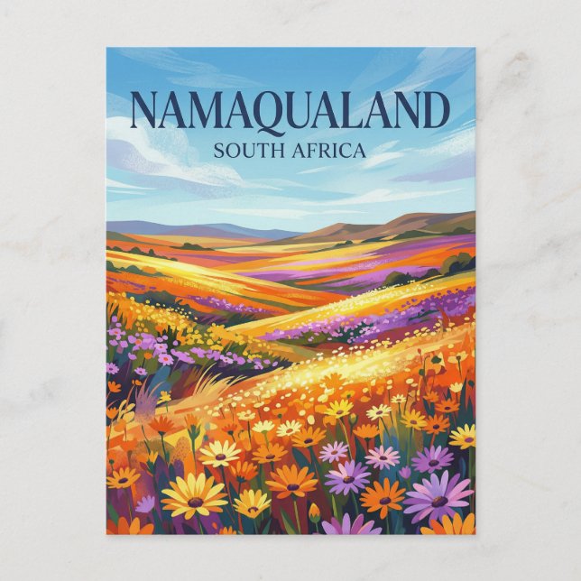 Namaqualand South Africa Postcard (Front)