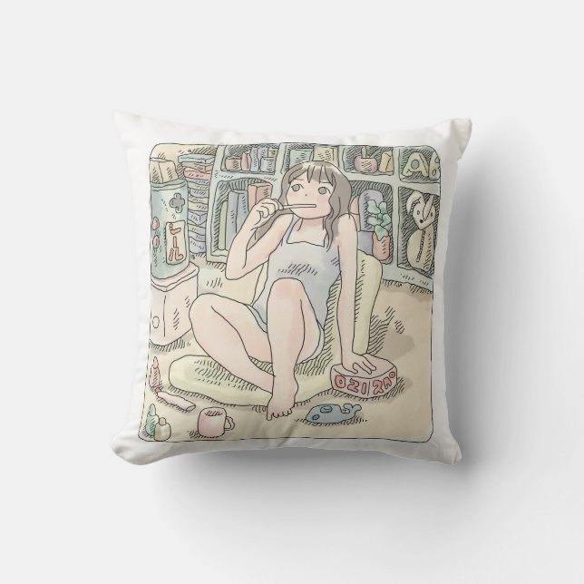 Namarego Throw Pillow (Front)