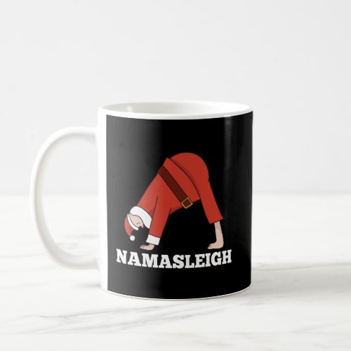 Namasleigh Christmas Yoga Coffee Mug