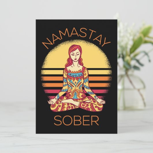 Namastay Sober I (Standing Front)