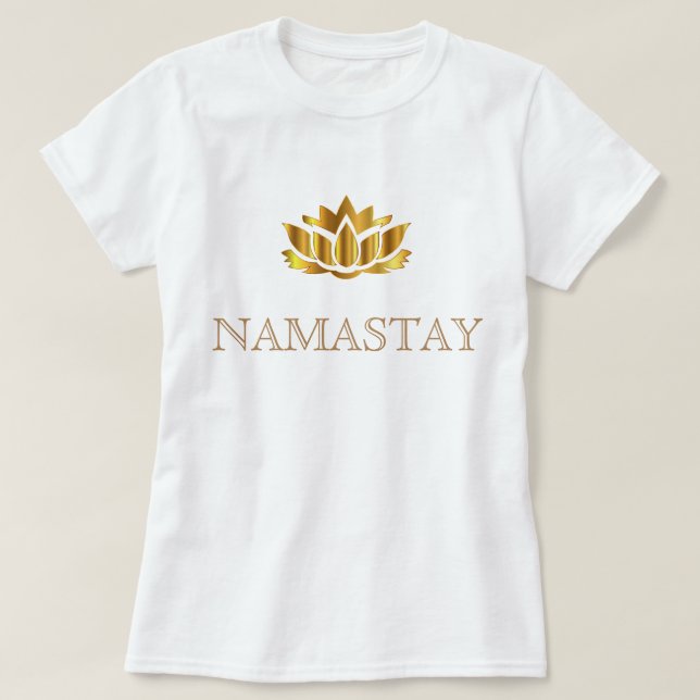 Namastay Yoga T-Shirt (Design Front)
