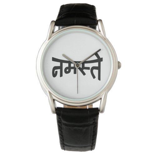 Namaste नमस्ते _ Devanagari Script Watch