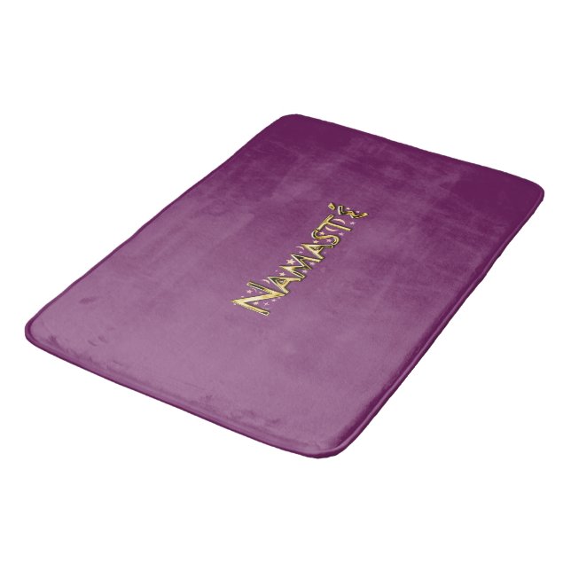 Namasté Bathroom Mat (Angled)