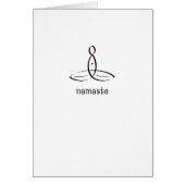 Namaste - Black Fancy style (Front)