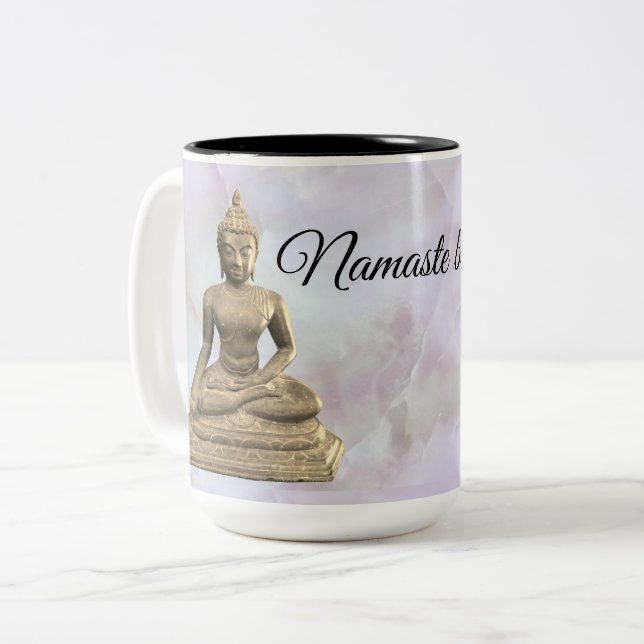 namaste brew mug (Front Left)