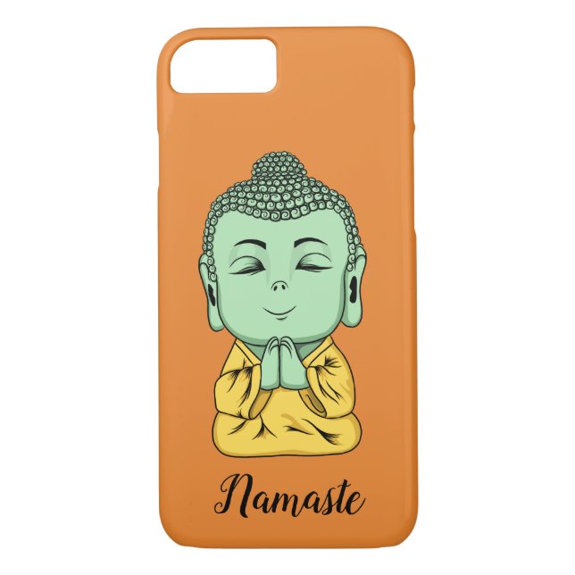 Namaste Buddha Phone Case (Back)