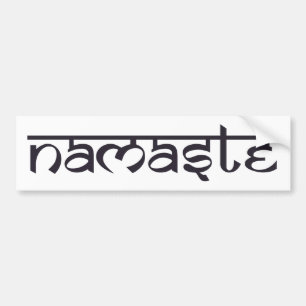 Namaste Bumper Sticker