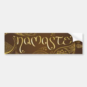 Namaste Bumper Sticker