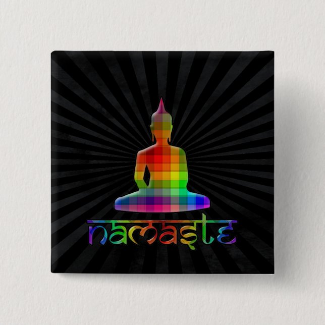 namaste button (Front)