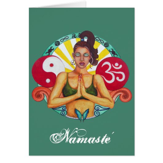 Namaste' Card (Front)