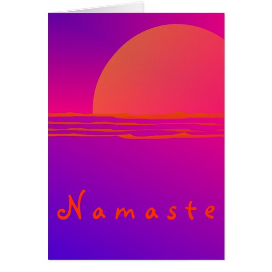 Namaste Card (Front)