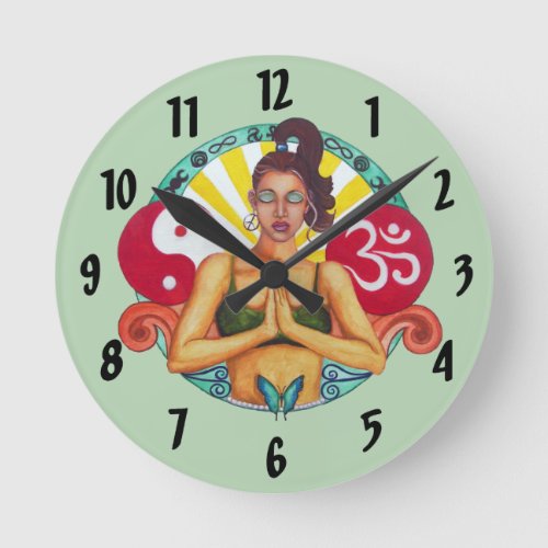 Namaste Clock