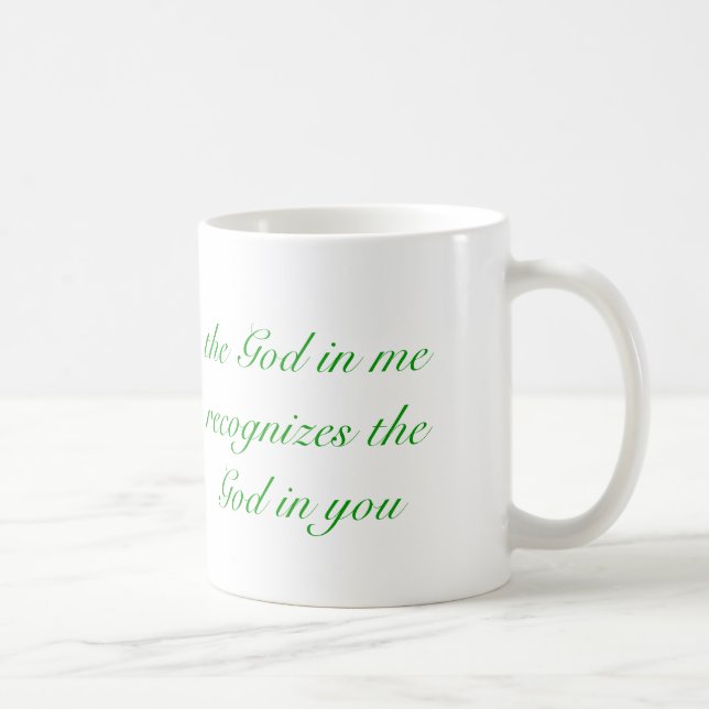 Namaste Coffee Mug (Right)