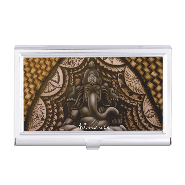 Namaste collection business card holder (Front)