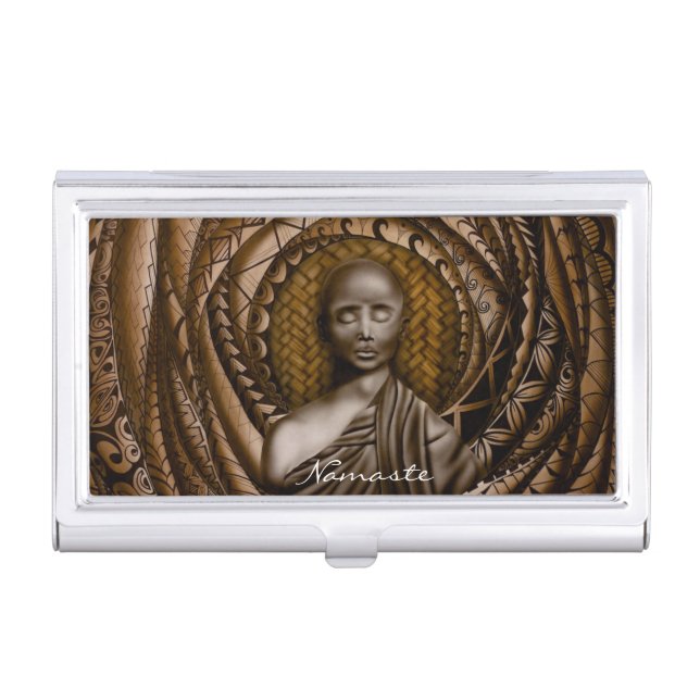 Namaste collection case for business cards (Front)