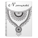Namaste Collection Notebook at Zazzle