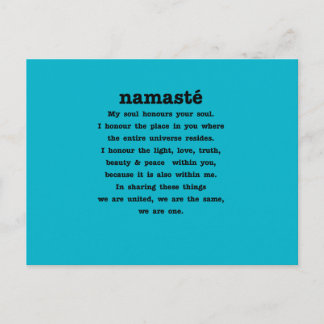 Namaste Collection Postcard