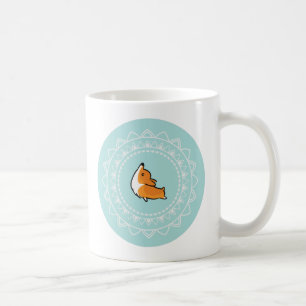 Namaste Corgi Mug