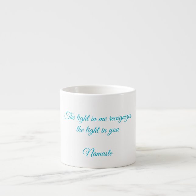 Namaste Espresso Cup (Front)