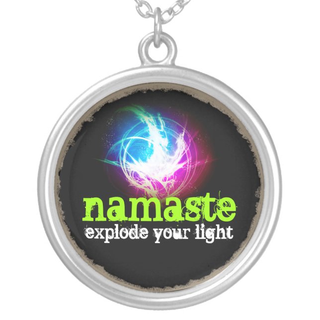 Namaste Explode your Light Necklace (Front)